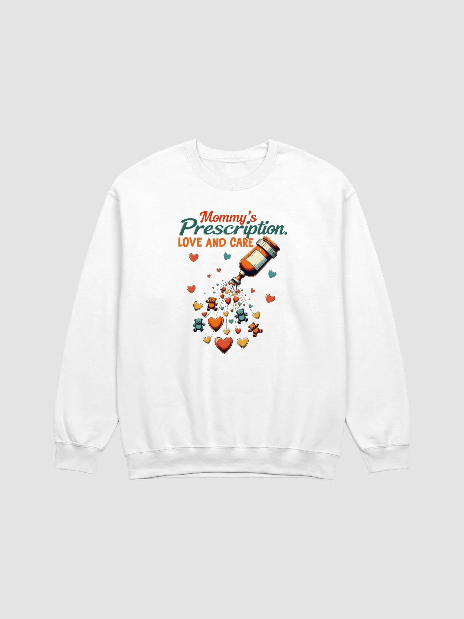 medical mommy, Love & Care Prescription Crewneck product image (3)