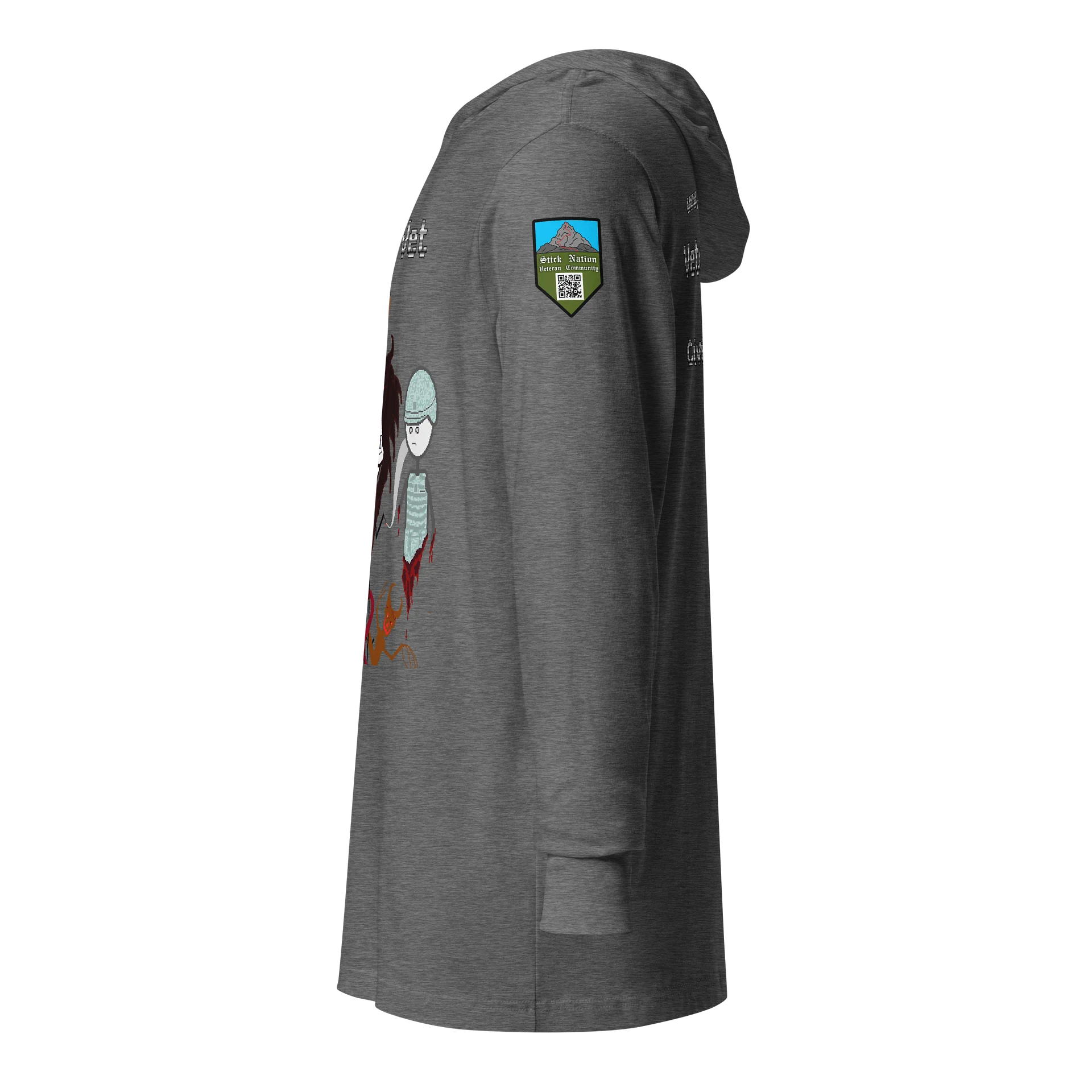 Stick Vet Hooded Shirt product image (8)