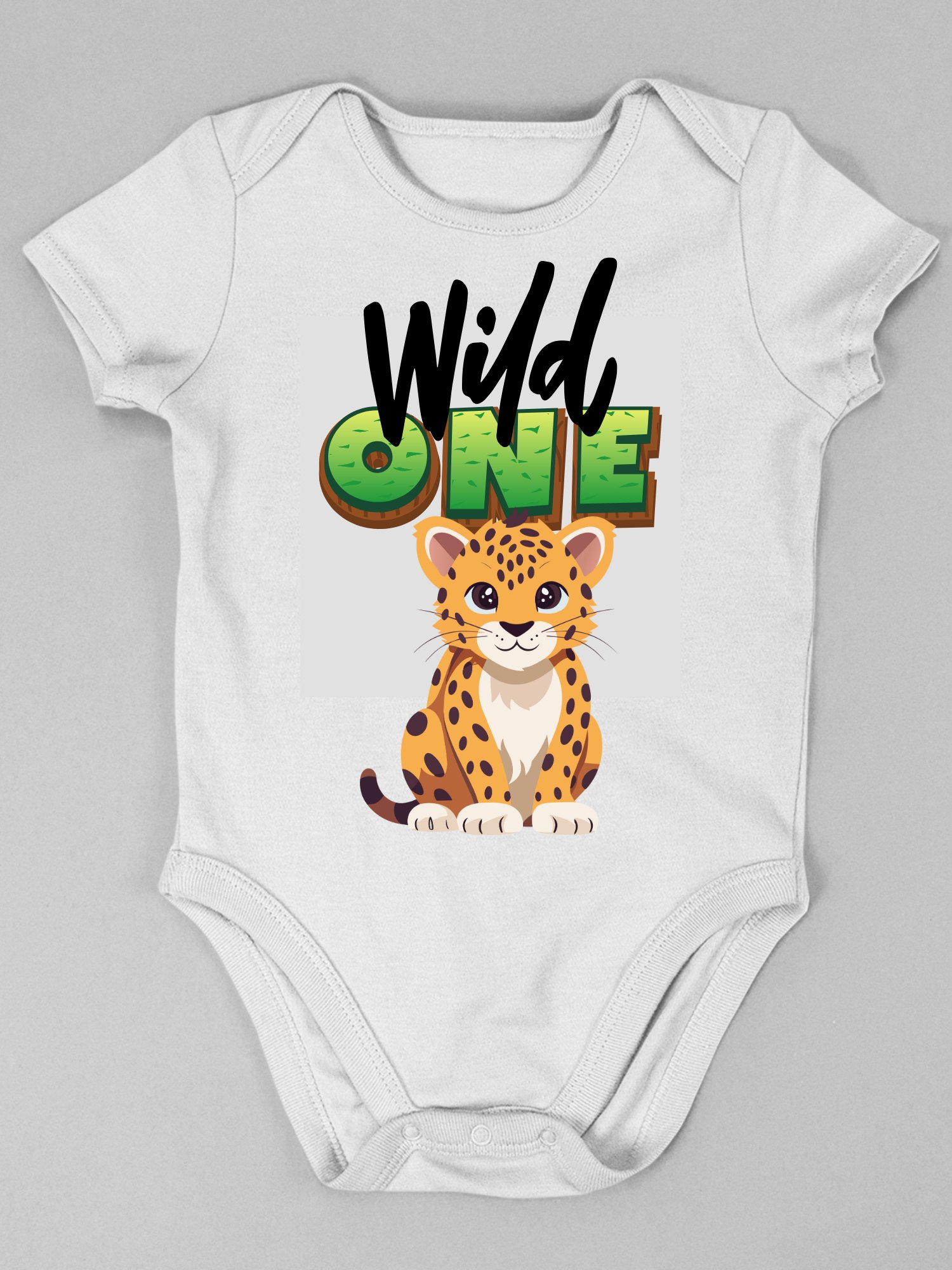 Wild ONE Animal Onesie - 1st Birthday Outfit - Jungle Themed Party product image (3)