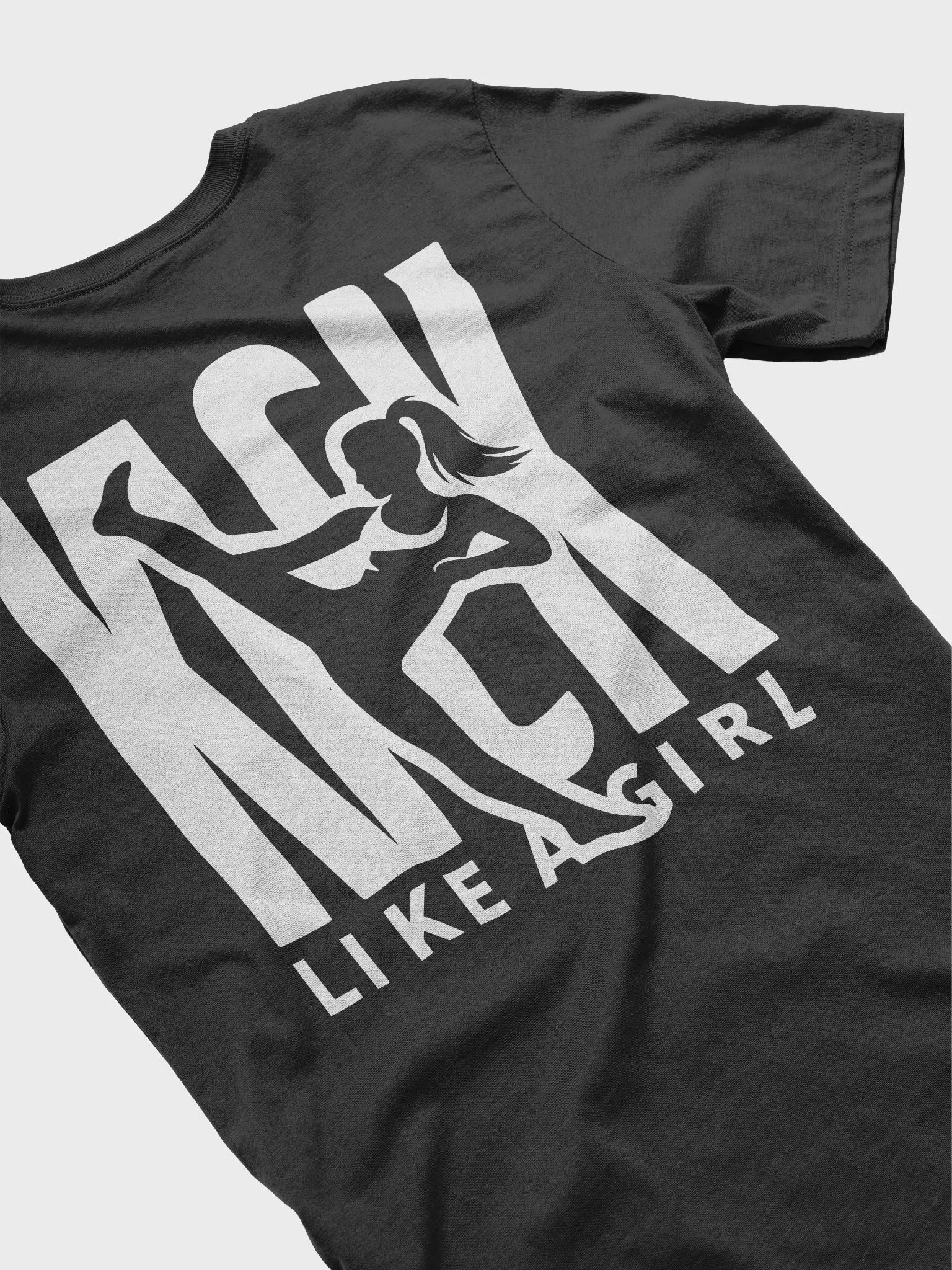 Kick Like a Girl Back Print T-shirt product image (3)