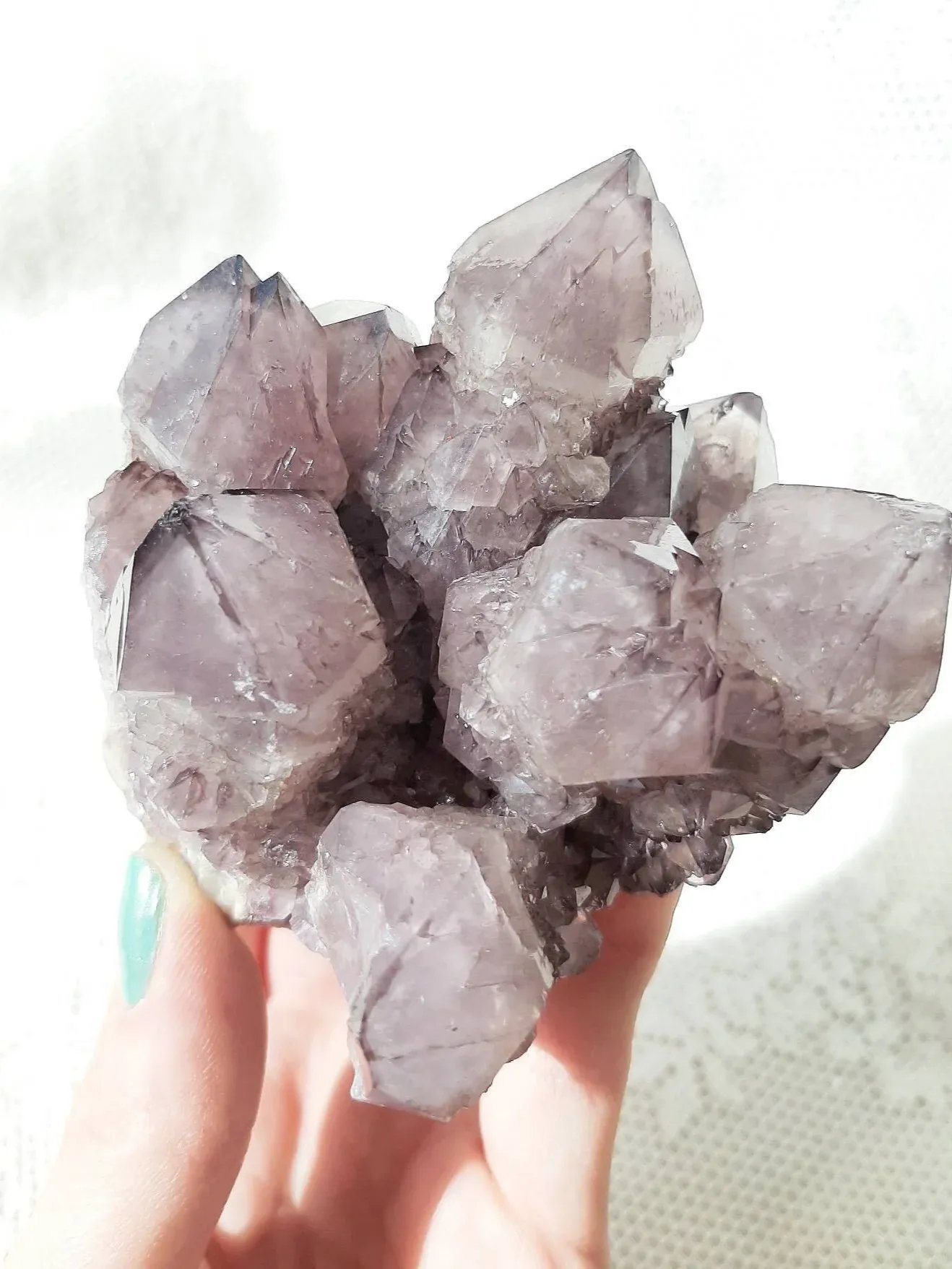Deep purple spirit quartz cluster product image (4)