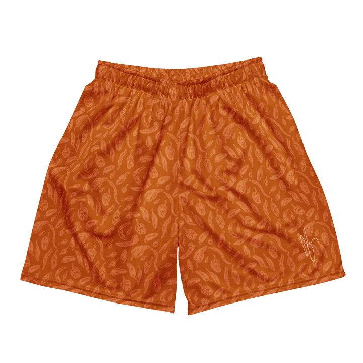 Summer Pep Mesh Shorts in Orange product image (2)