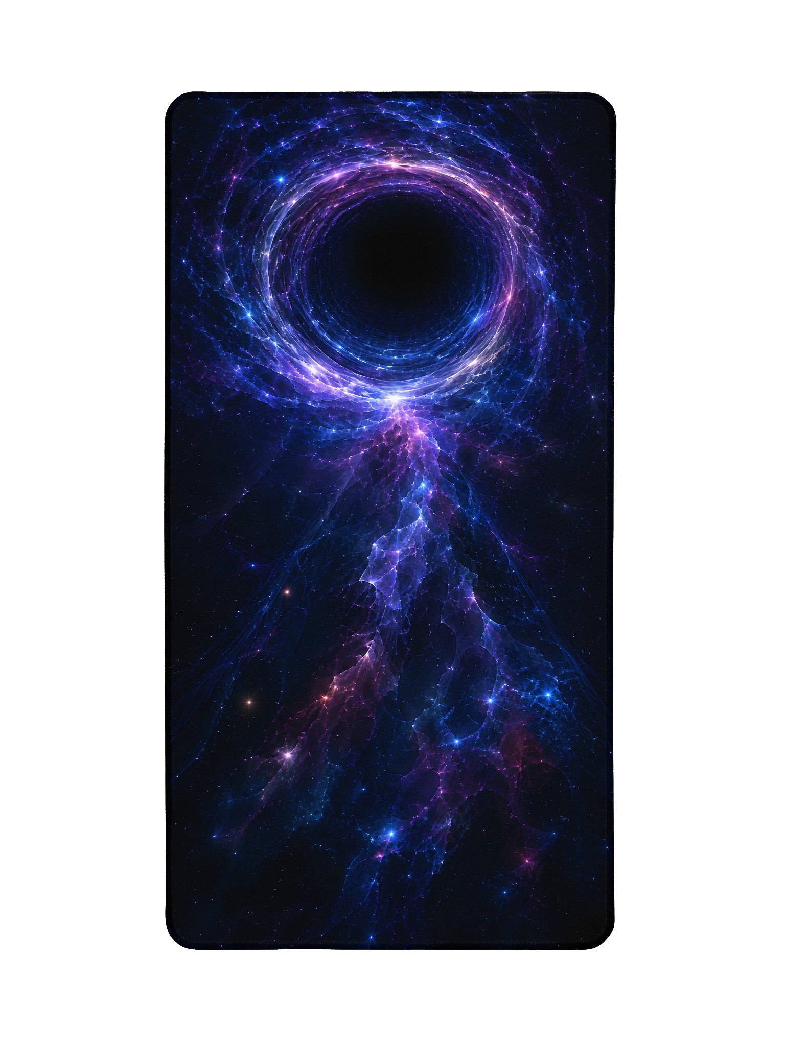 Wormhole 15.5" x 31.5" Desk Mat Mouse Pad - Frequency Tuning product image (2)