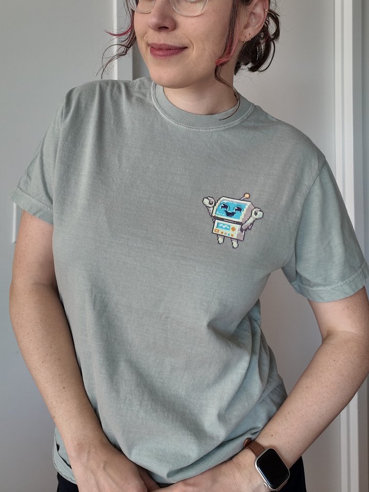 Happy Robot Printed Tee product image (2)