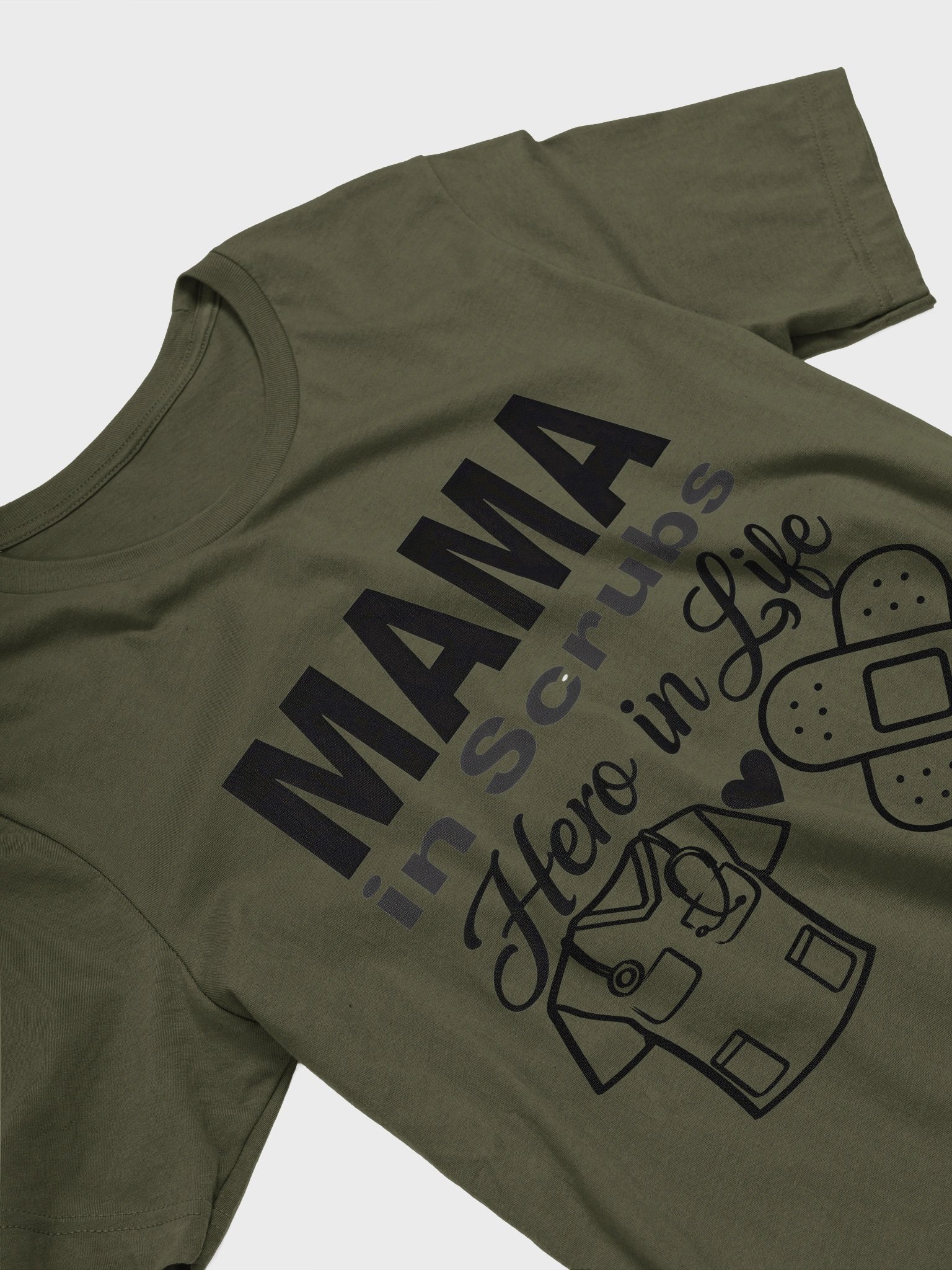 MAMA in Scrubs Hero in Life T-Shirt product image (15)