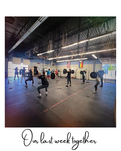 The time has now come. This will be our last week of classes at CrossFit Somerville. 

We are incredibly sad to say goodbye b...