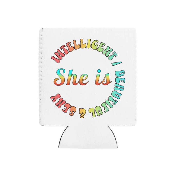She Is Intelligent Beautiful And Sexy Collection Can Cooler product image (1)
