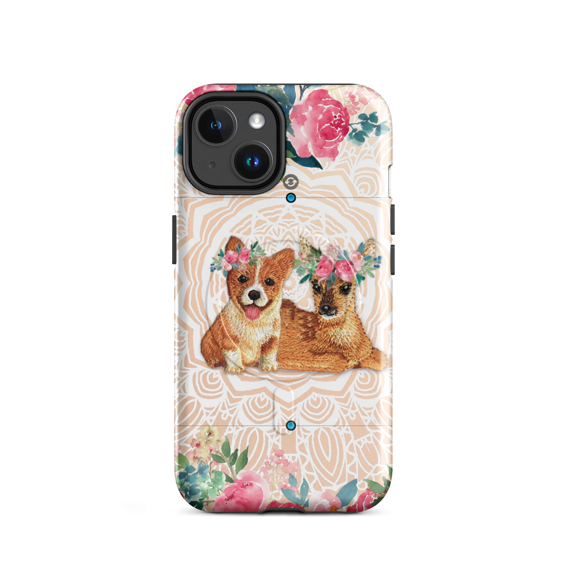 FLOWER FRIENDS DOG AND FAWN ®IPhone product image (2)