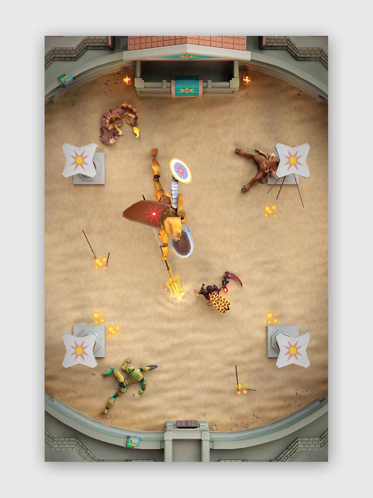 Into the Fray | Fortis Colosseum Poster product image (2)