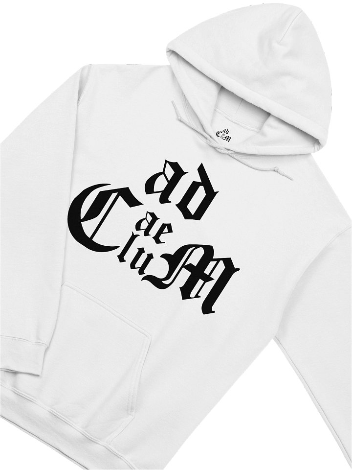 Generic Logo Pullover Hoodie (Black Logo) product image (2)
