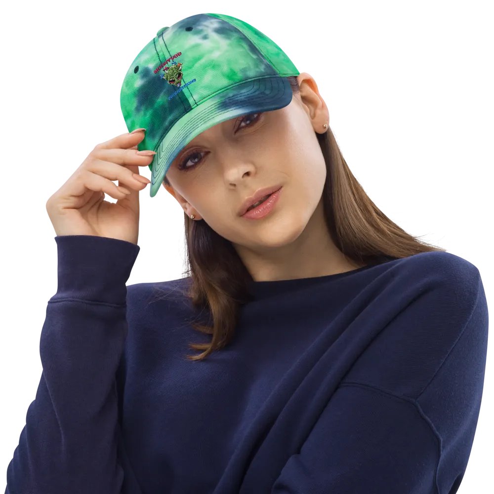 MOONTV69 TRIPPY ALIEN TIE-DYE HAT product image (3)