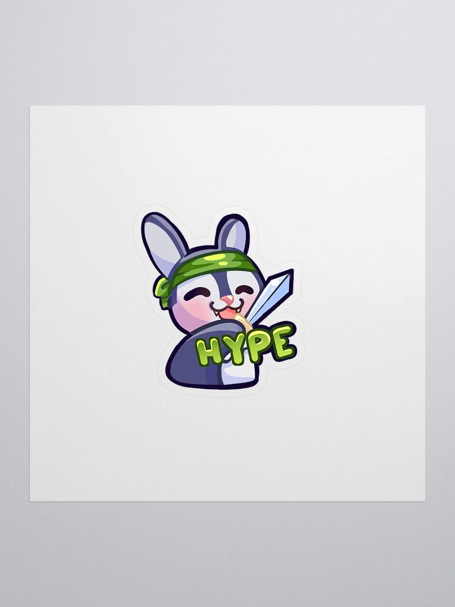 Hype Bunny Sticker product image (1)