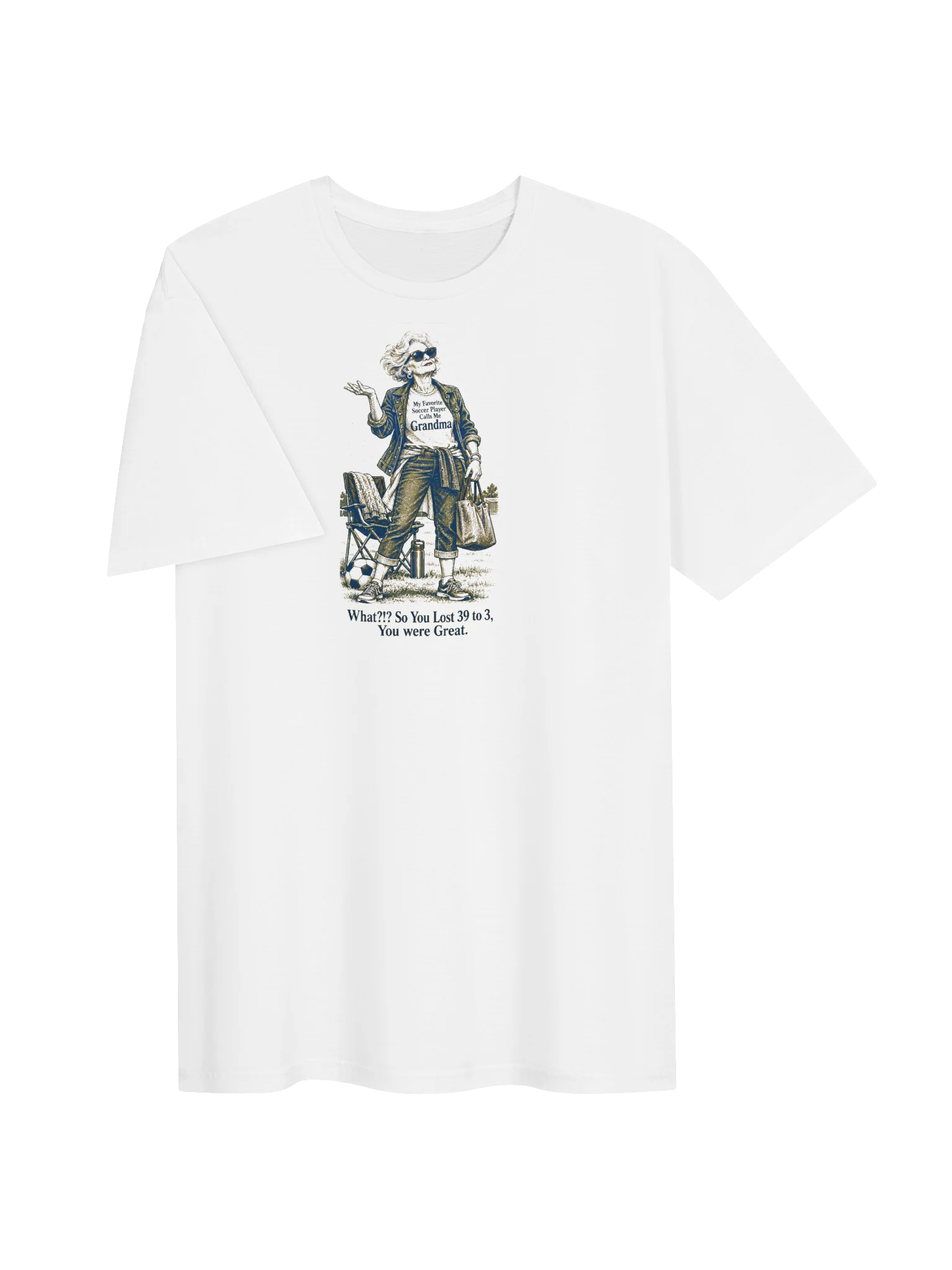 Grandma’s Favorite Soccer Player Humor Tee product image (13)