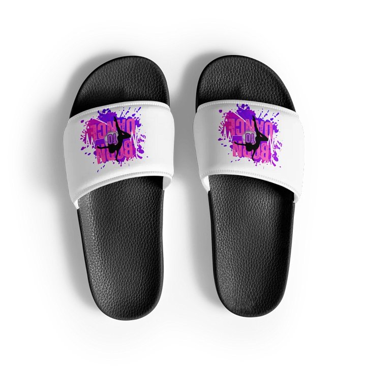 Born to Dance Her Silhouette Women's Slides product image (1)