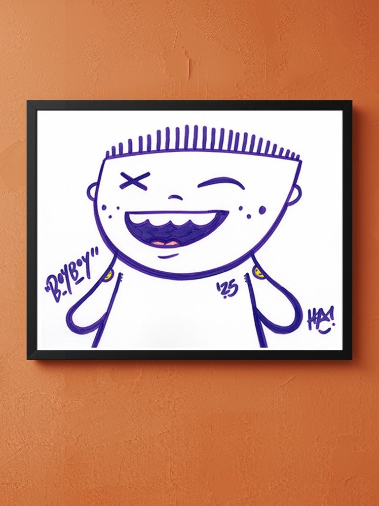 BoyBoy – Limited Edition Art Print (Unframed) product image (1)