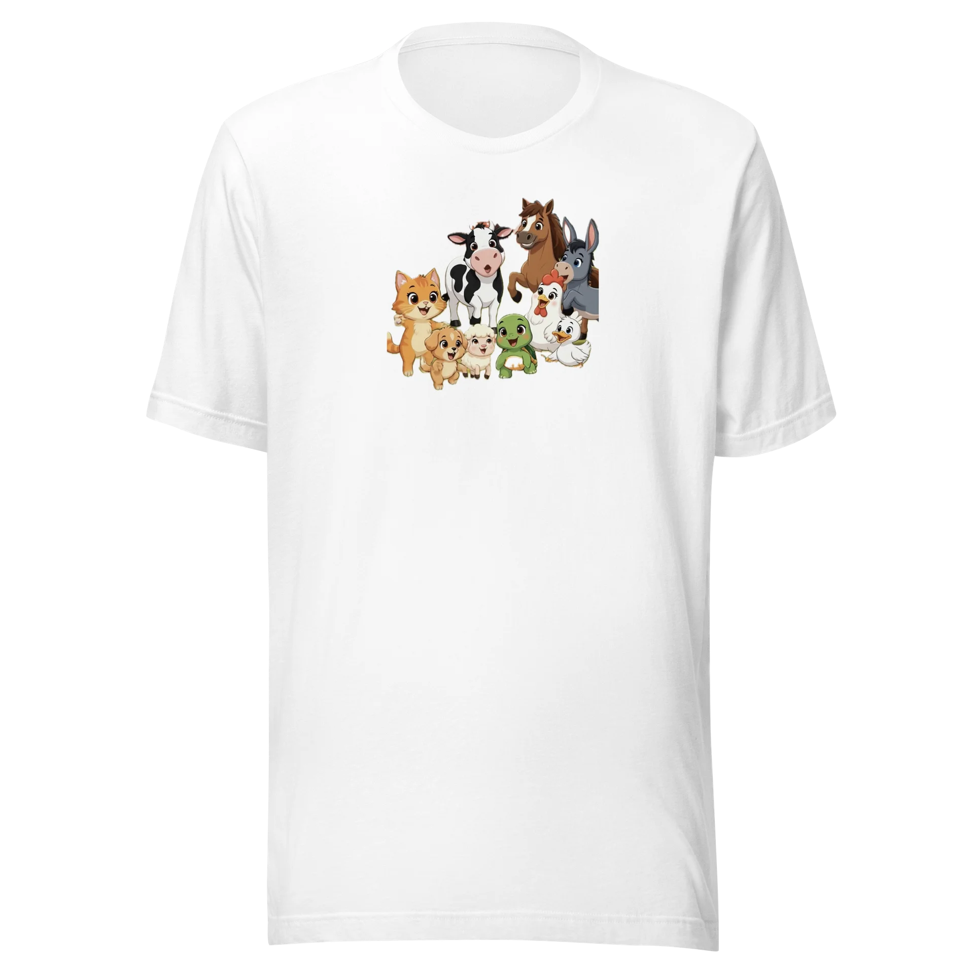 Women’s Nursery Rhyme Farm Animal T-shirt product image (1)