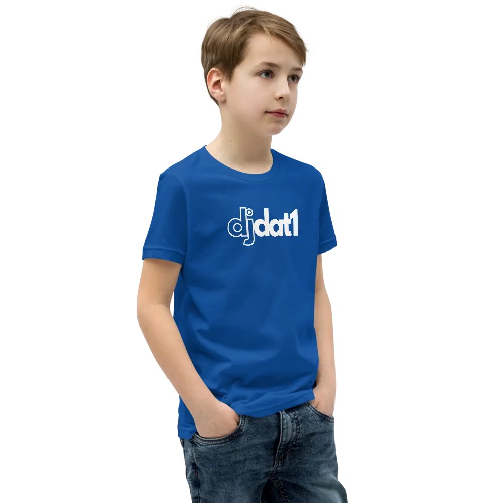 [DJDAT1] Youth T-Shirt (white logo) product image (30)