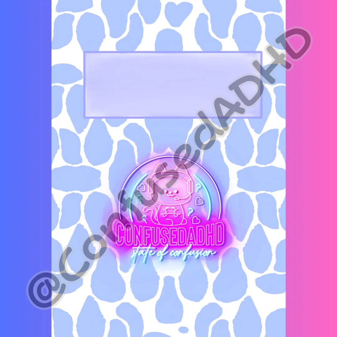 Animal Print CADHD Digital Planner Covers product image (3)
