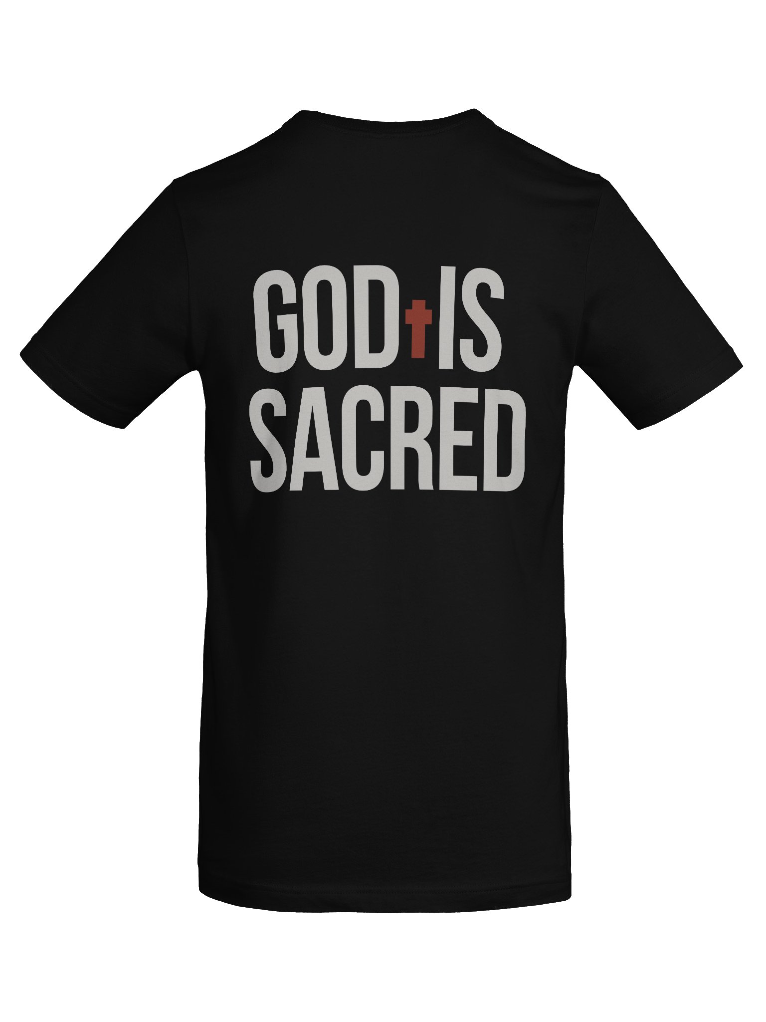 God Is Sacred — Essential Tee (Dark) product image (8)