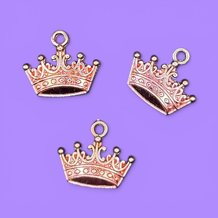 Crown Rose Gold Whinny Winners Braid and Bridle Charms for Horses | Little Shop of Ponies product image (1)