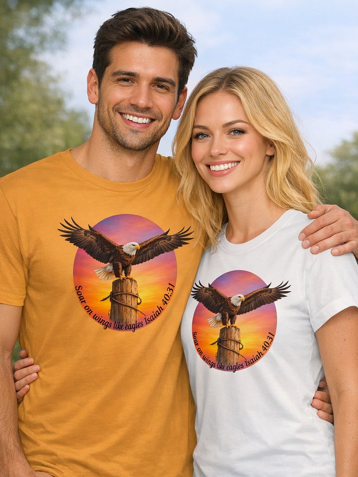 Eagle Wings Isaiah 40:31 T-Shirt product image (1)