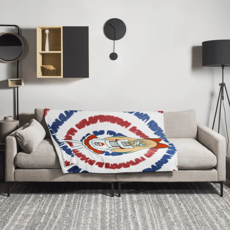 Pizza Slut Throw Blanket product image (2)