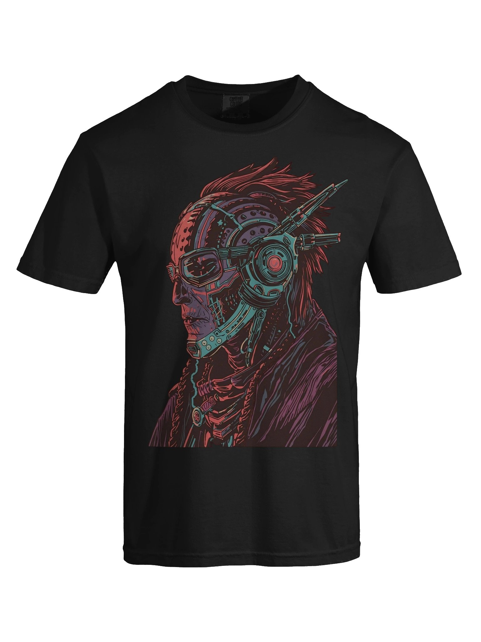 Cyberpunk Rider Heavyweight T-Shirt product image (2)