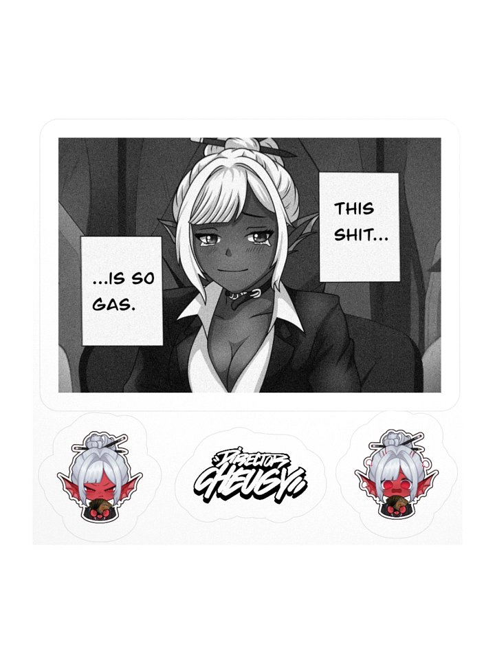 [Meme] So Gas Sticker Pack product image (1)