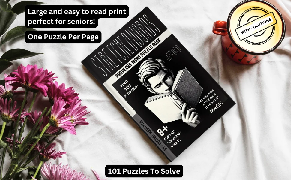 Stretched Words: Assorted Word Puzzle Book For Kids, Teens, and Adults: Ages 8+ Activity Book | Ebook | Printable PDF product image (3)