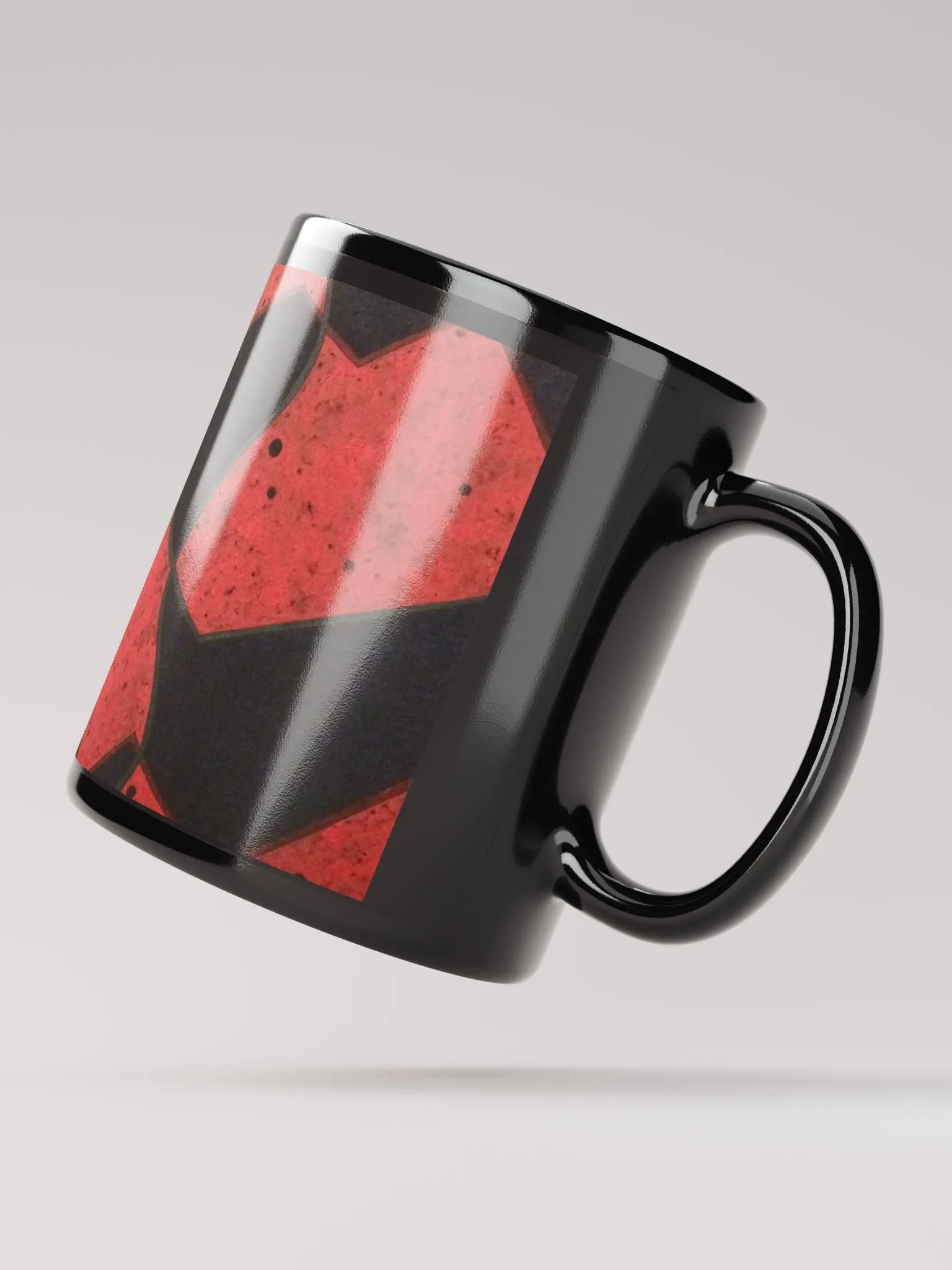 The Real Fix Black Glossy Mug product image (2)