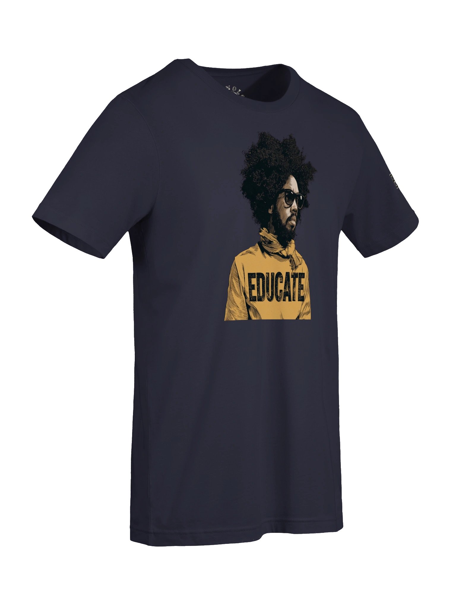 Educate T-Shirt (2) | Knowledge Is Power | Afro Design | Originology | Black History X product image (8)
