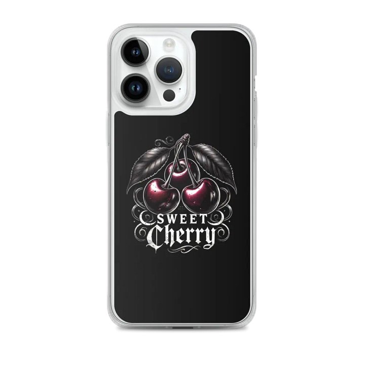 Vintage Sweet Cherry iPhone® MagSafe® Clear Case product image (2)