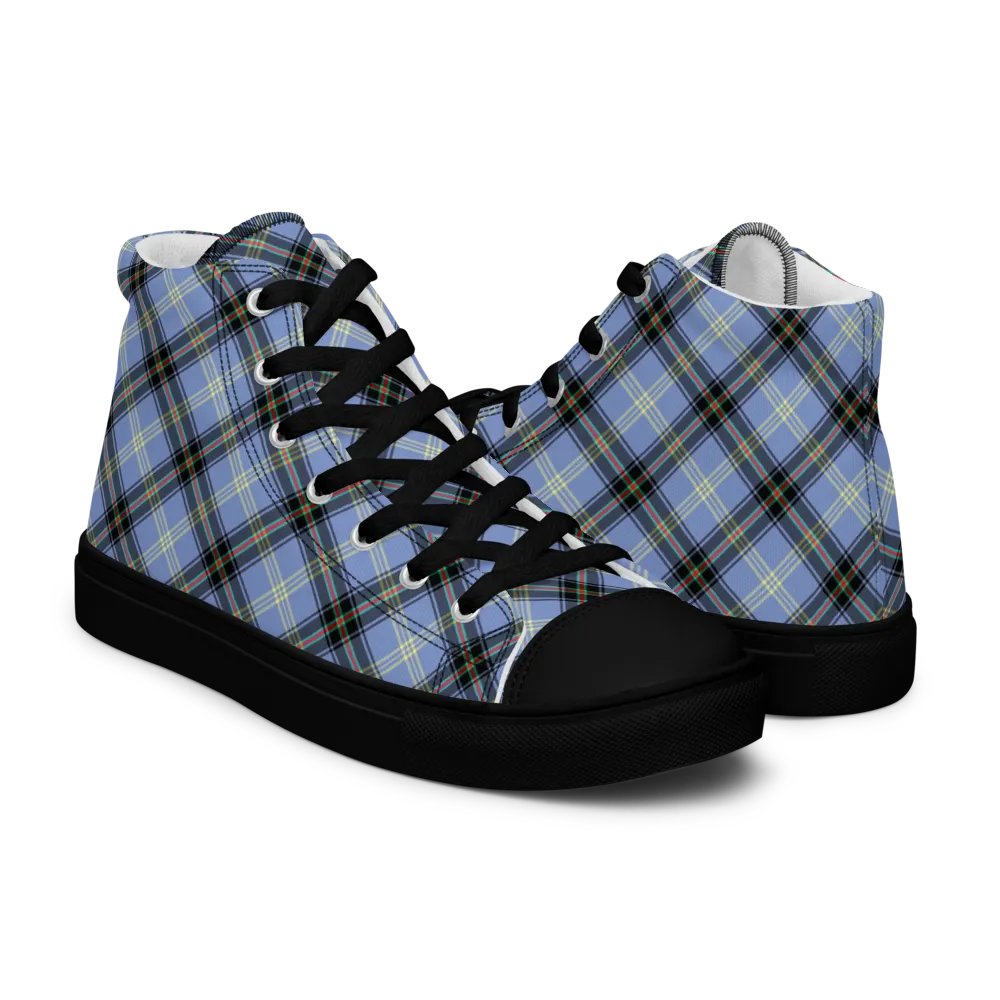 Bell Tartan Men's High Top Shoes product image (7)