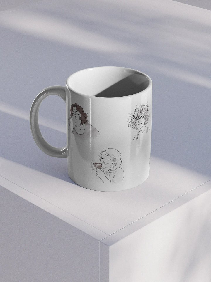Morning Faces Glossy Mug product image (1)