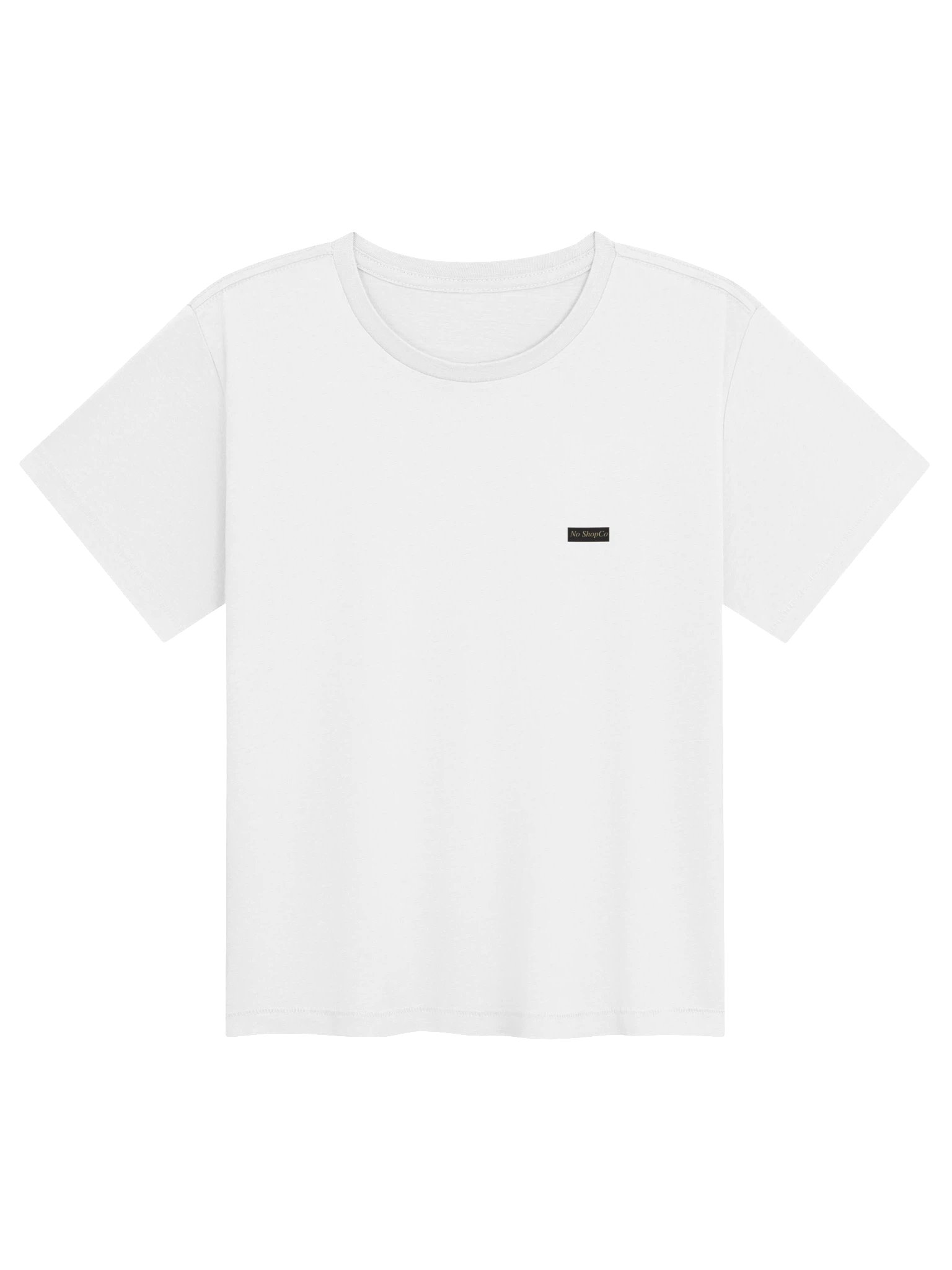 No ShopCo Cotton Heritage Women's High-Waisted Black Yet Tee product image (1)