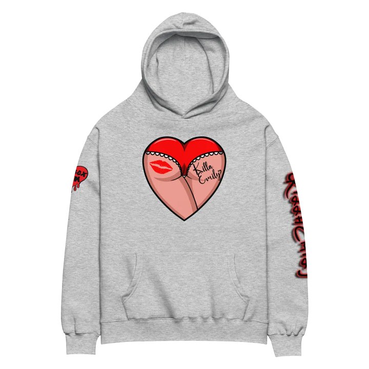 UNISEX HOT BOX FAM KILLA_EMILY RED HEART BUTT LOGO product image (32)
