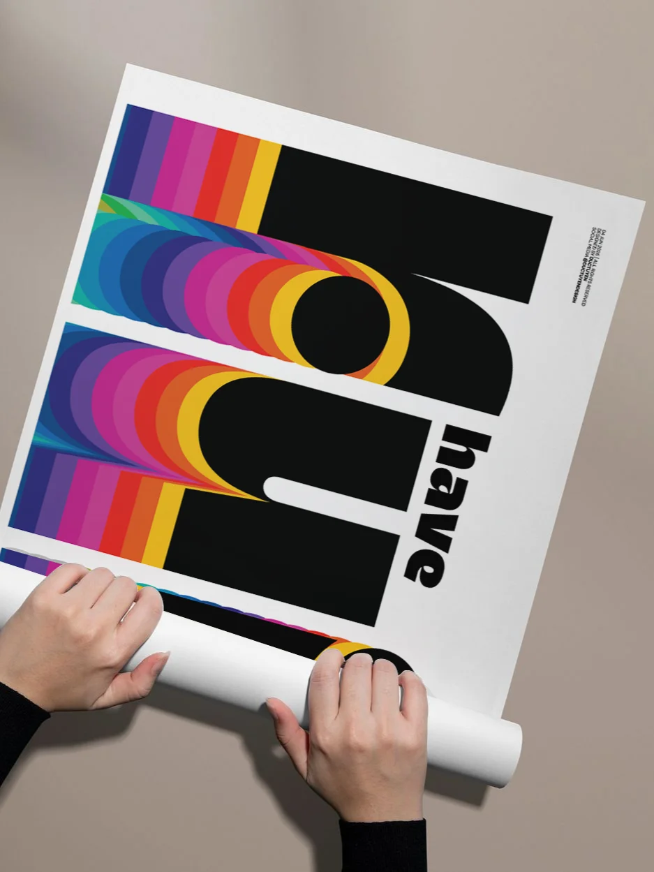 "Have Fun" Print Poster (Unframe) product image (4)