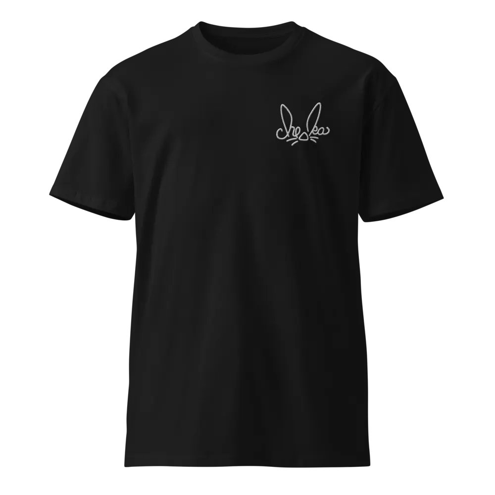 embroidered cheska logo unisex tee product image (1)