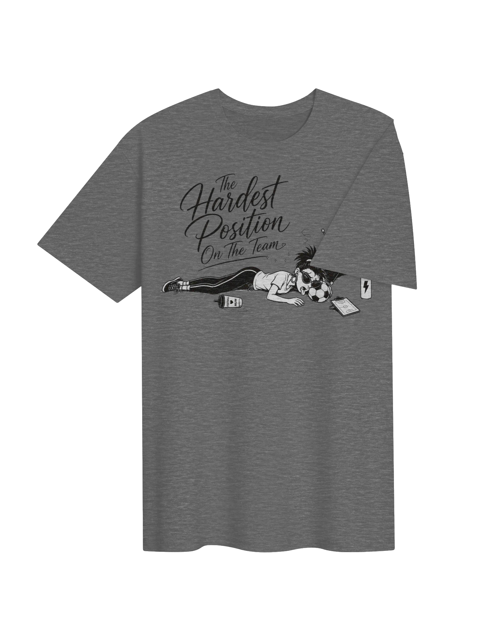 The Hardest Team Position Tee Football product image (4)