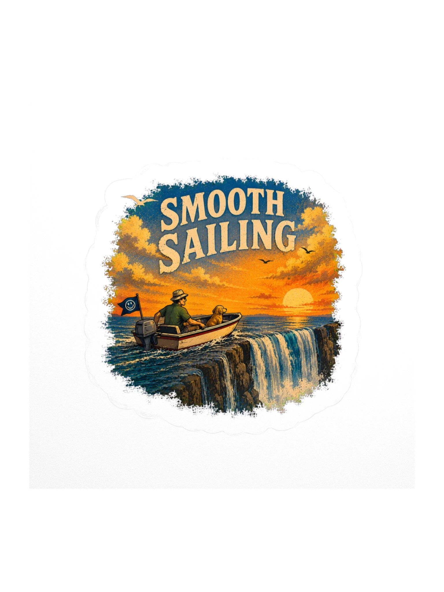 Smooth Sailing Sticker product image (1)