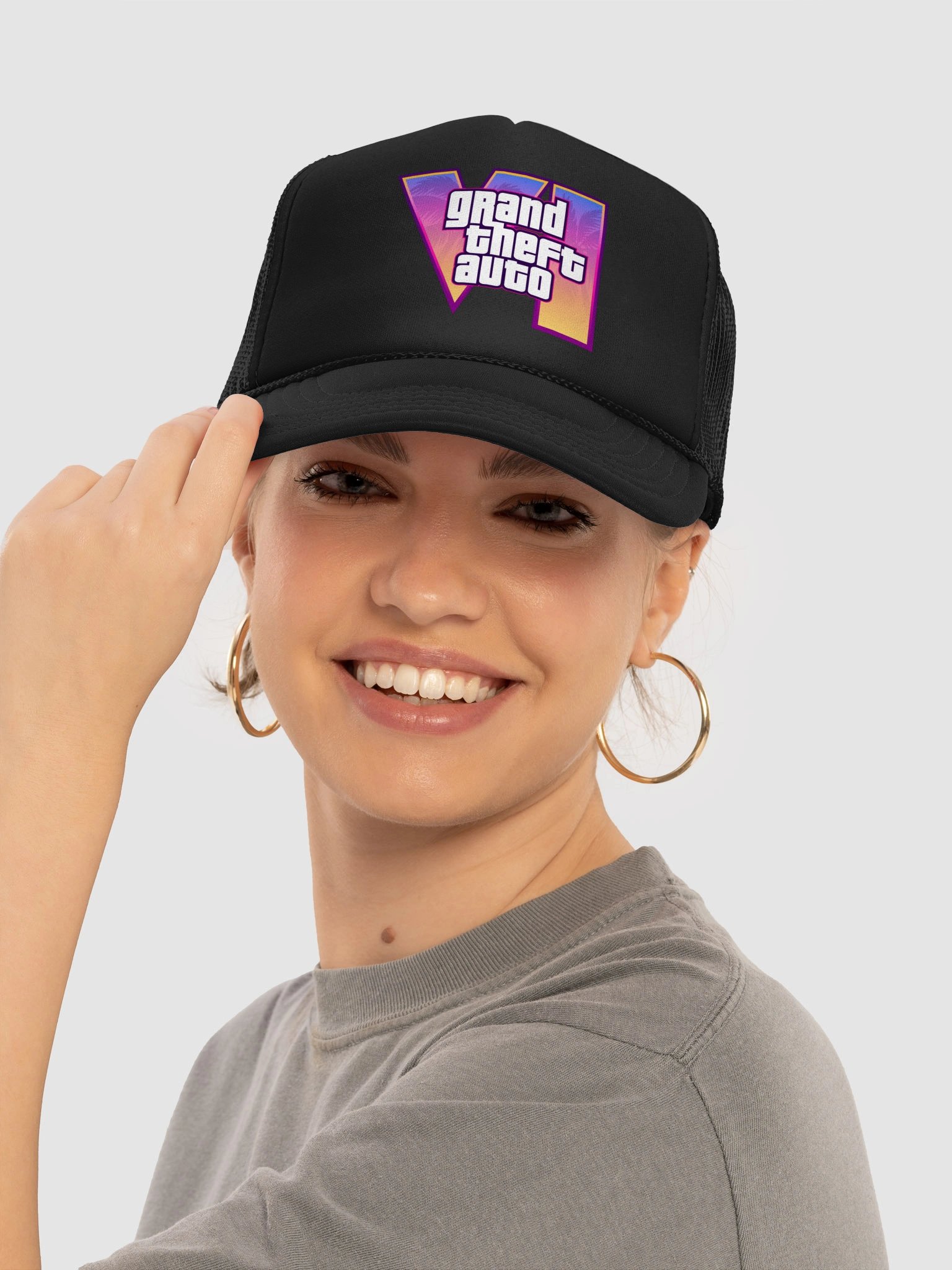 GTA VI Trucker Hat - Fan Design product image (3)