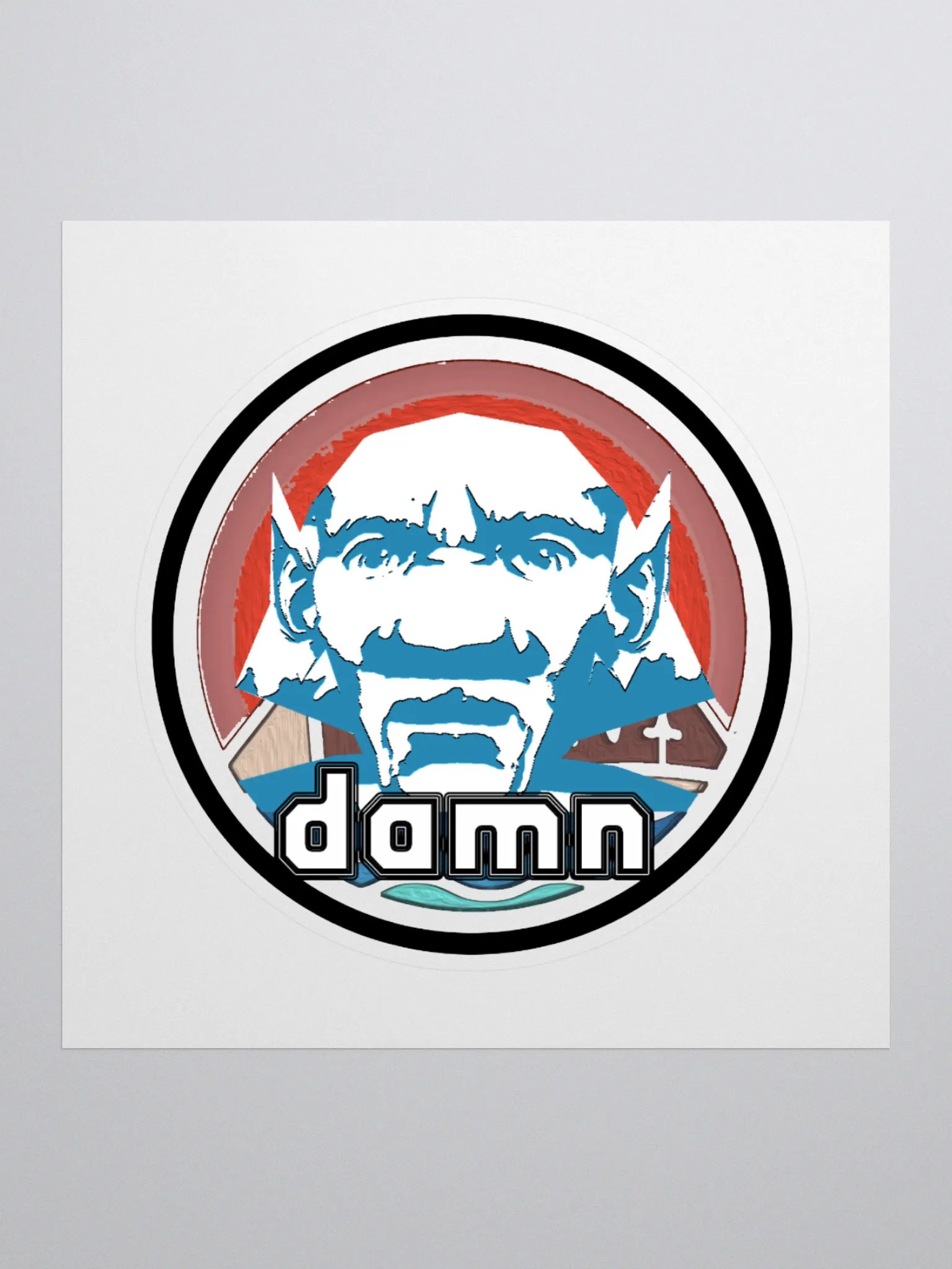 Gnome Icon Sticker product image (1)