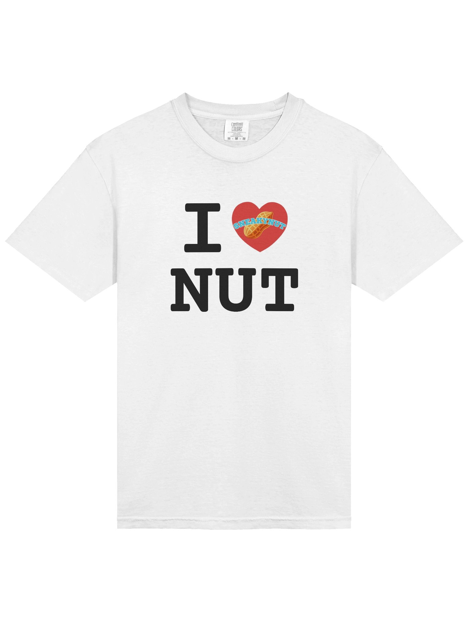 "I Heart Nut" T Shirt (New Logo) product image (3)