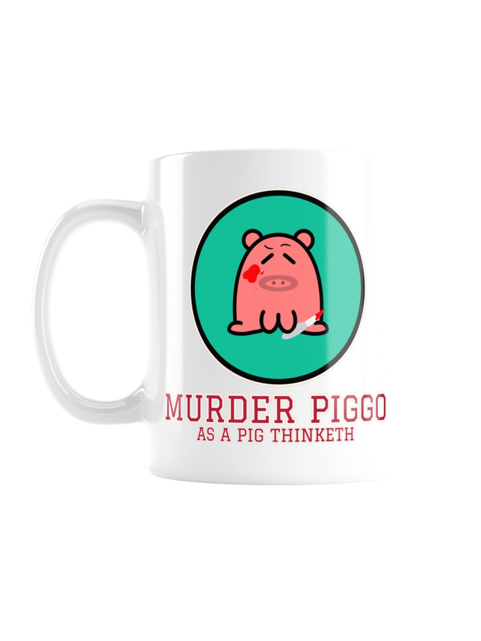 Murder Piggo Mug | As a Pig Thinketh product image (2)