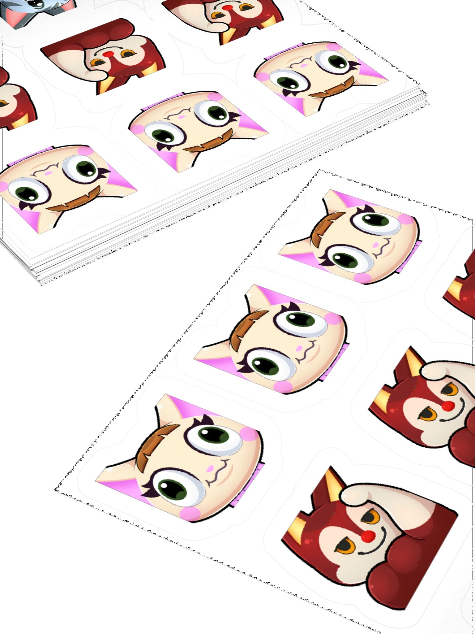 Lolly, Merry and Rudy - 3x3 Sticker product image (4)