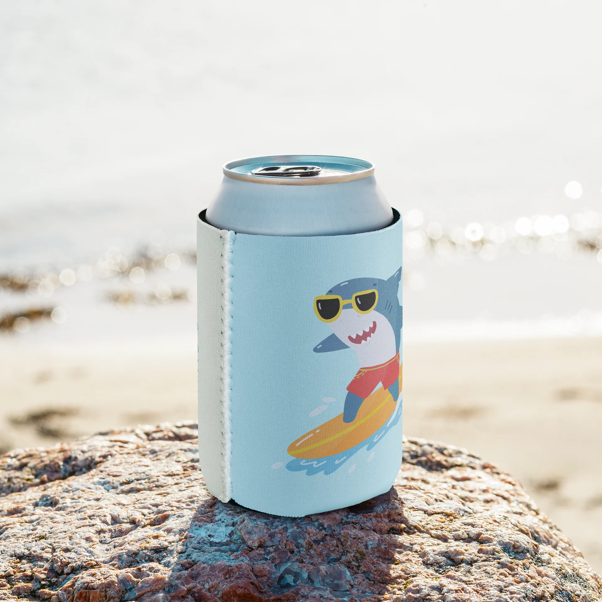 SURFER SHARK CAN COOLER product image (2)
