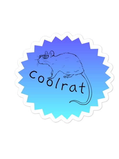 Coolrat die cut magnets product image (1)