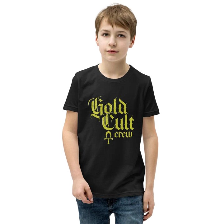 Gold Cult Kids Tee product image (1)