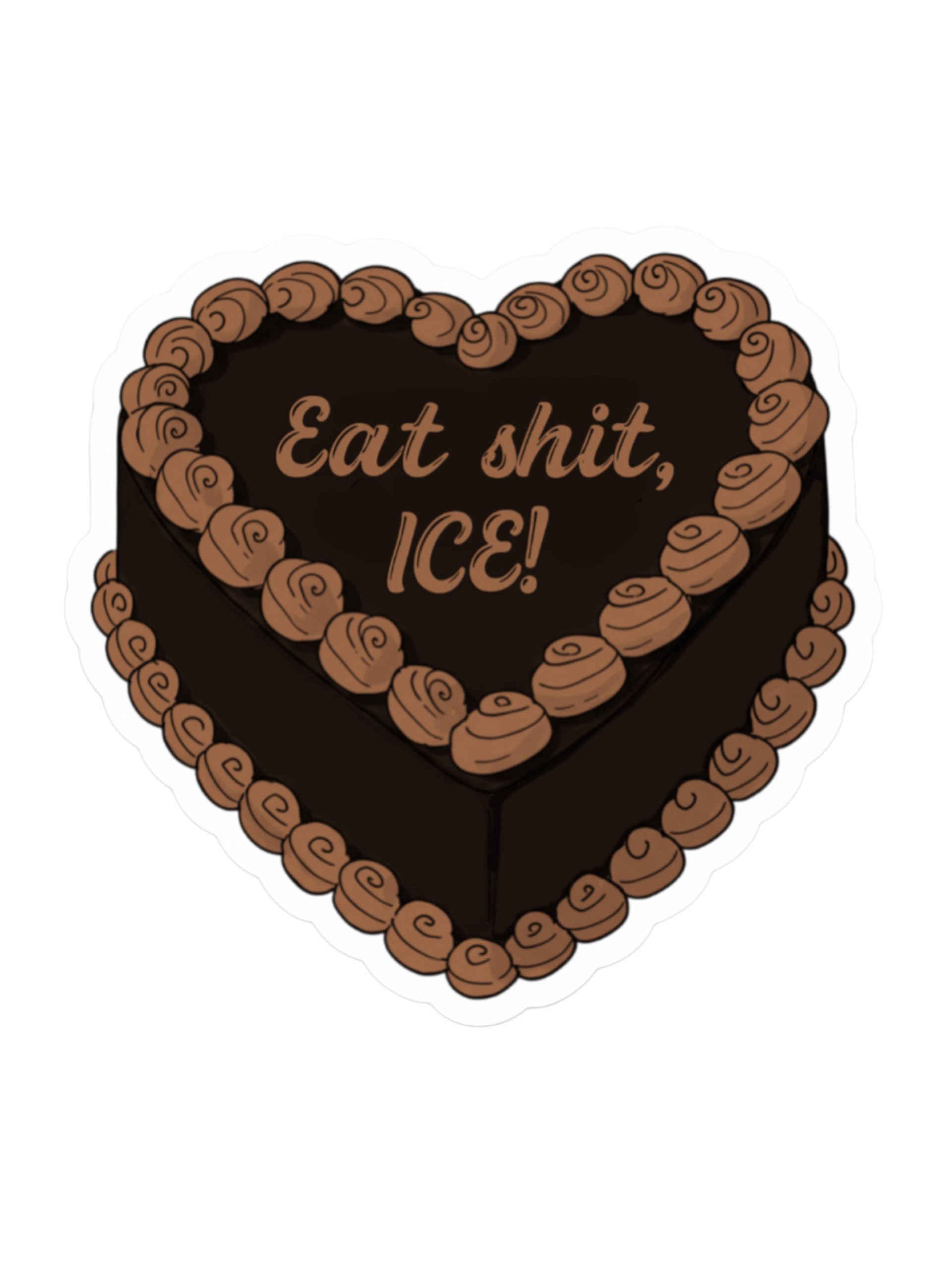 Cat Poop Cake for ICE sticker product image (1)