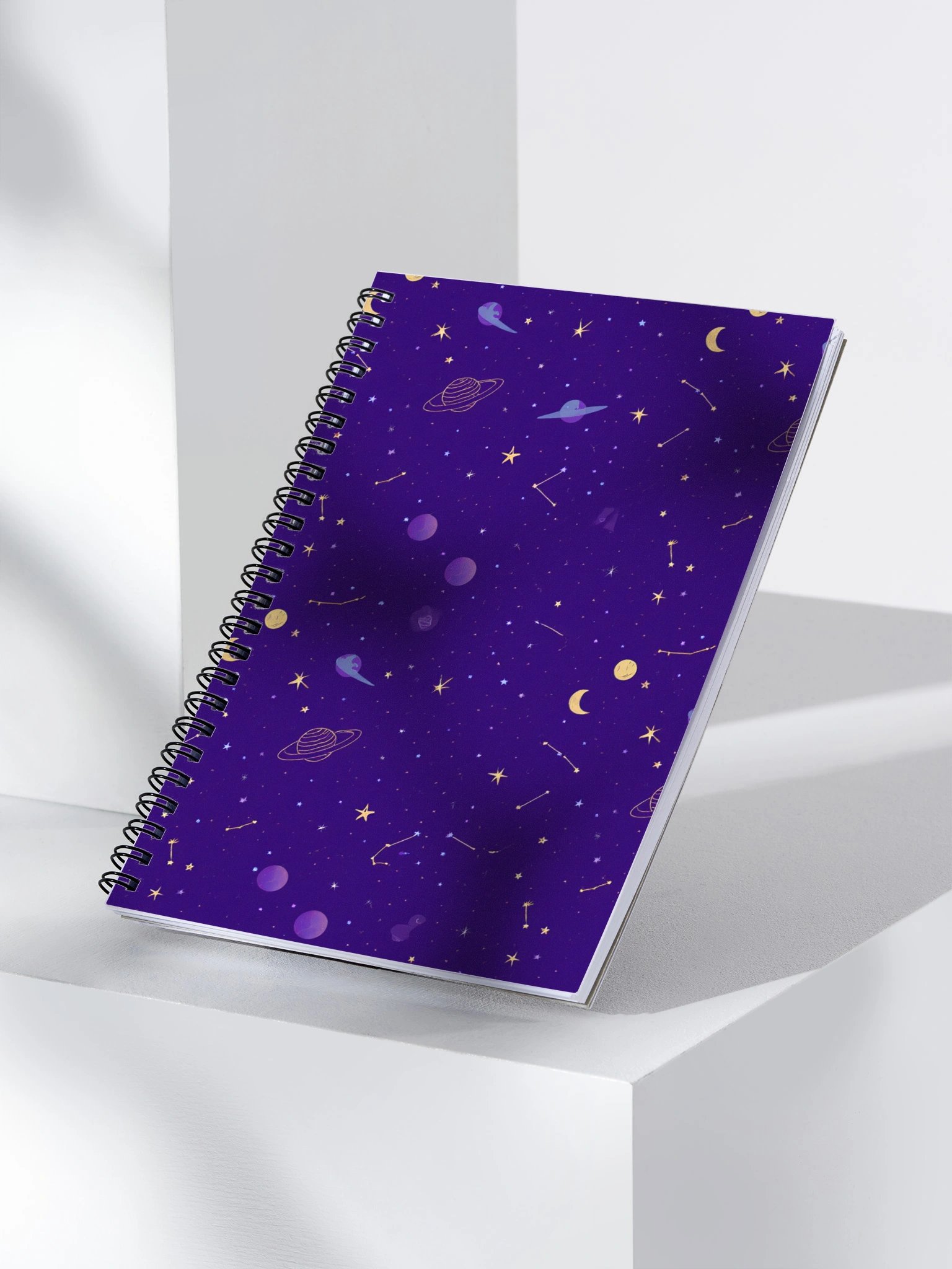Cosmic Whimsy Spiral Notebook product image (3)